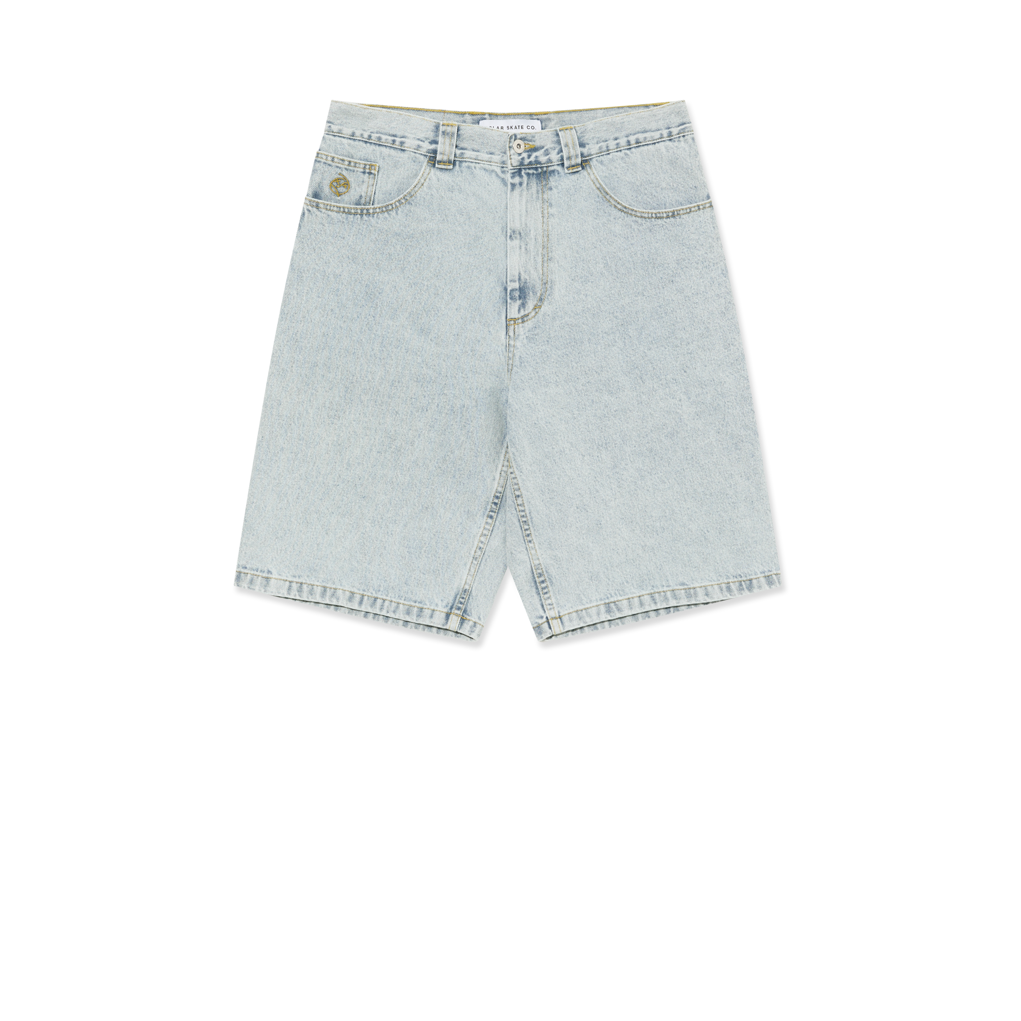 polar-skate-co-big-boy-shorts-light-blue-baggy-jeans-shorts-aus-435-g-m-denim image 1