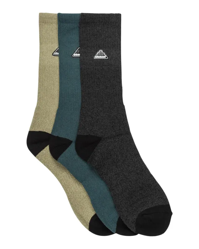 element-grabber-socks-3er-pack-socken-f-r-m-nner-recycled-cotton image 1