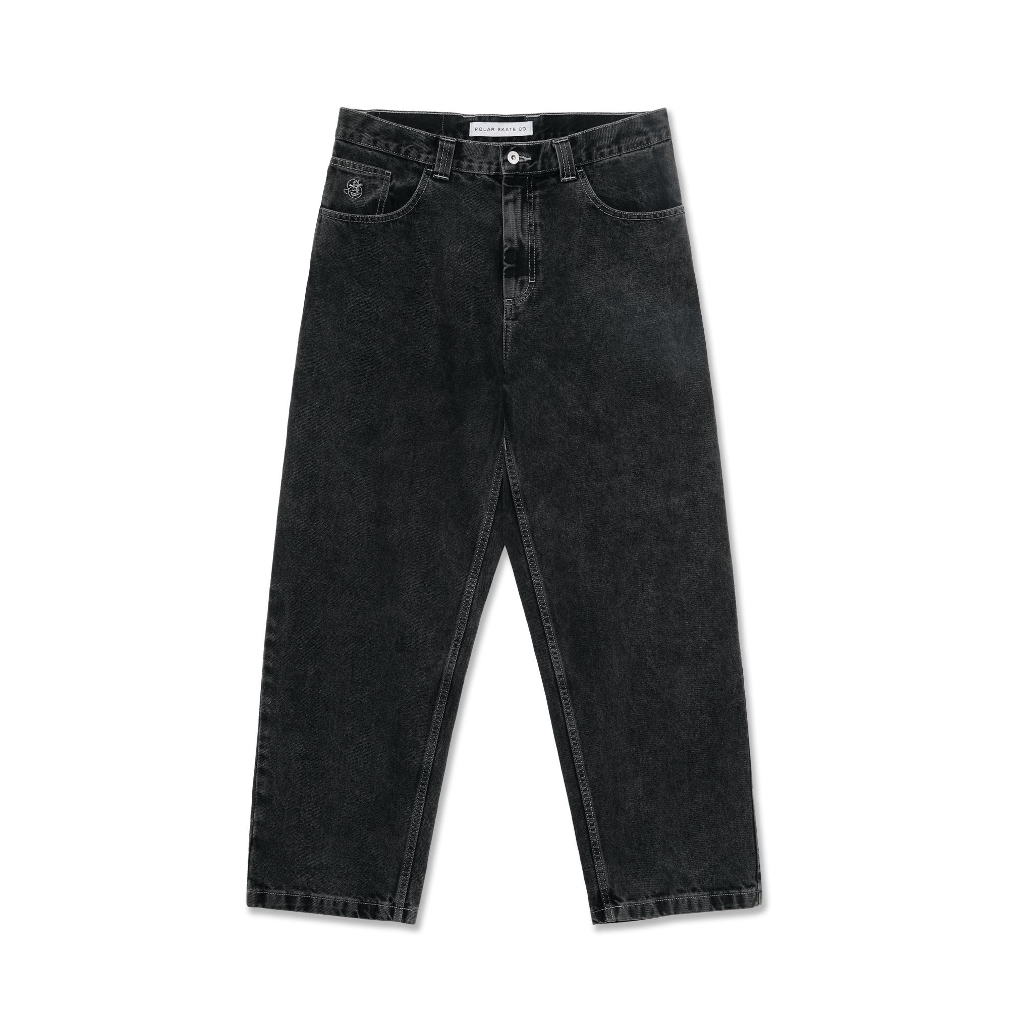polar-skate-co-93-pants-silver-black image 1