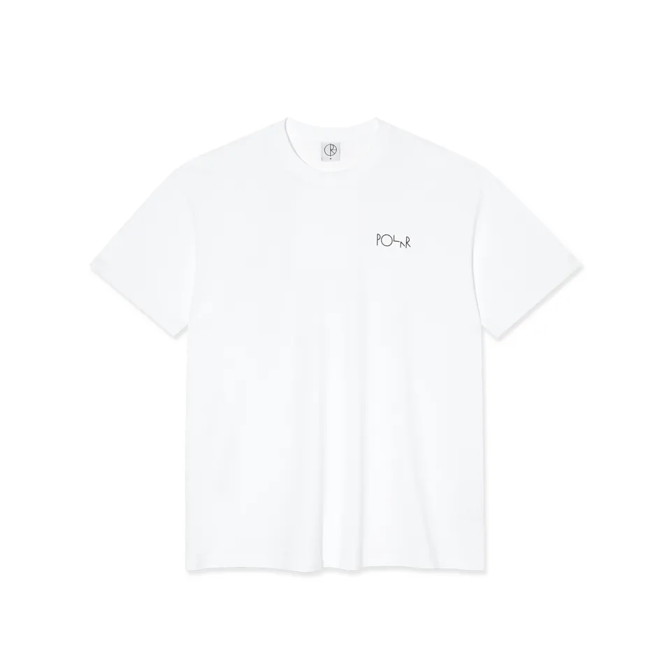 polar-skate-co-stroke-logo-t-shirt-wei-240-gsm-baumwolle-regular-fit image 1