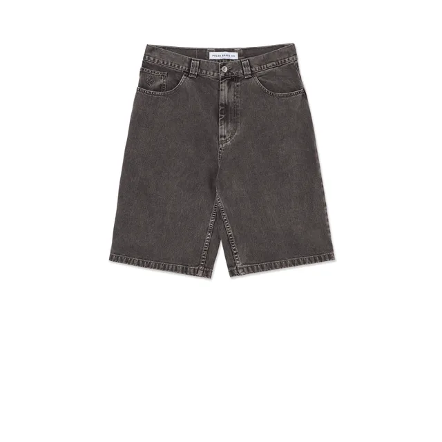 polar-skate-co-big-boy-shorts-washed-grey-oversized-denim-shorts-garment-dyed-43 image 1