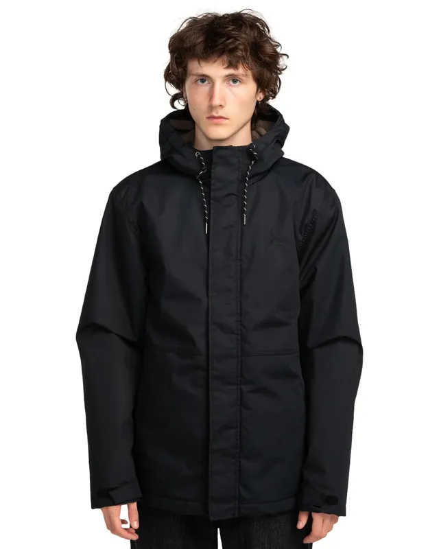 element-alder-parka-herren-flint-black-l-parkajacke image 1