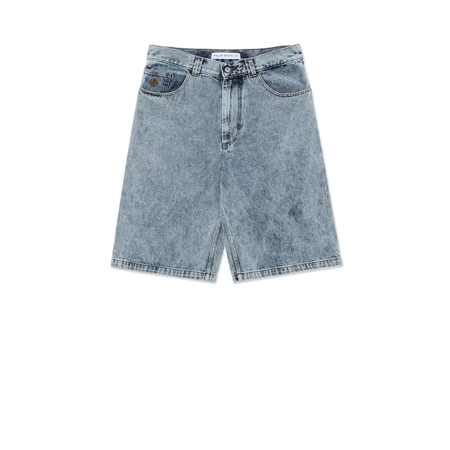 polar-skate-co-big-boy-shorts-heavy-washed-blue-denim-435-gsm-low-waisted-oversi image 1