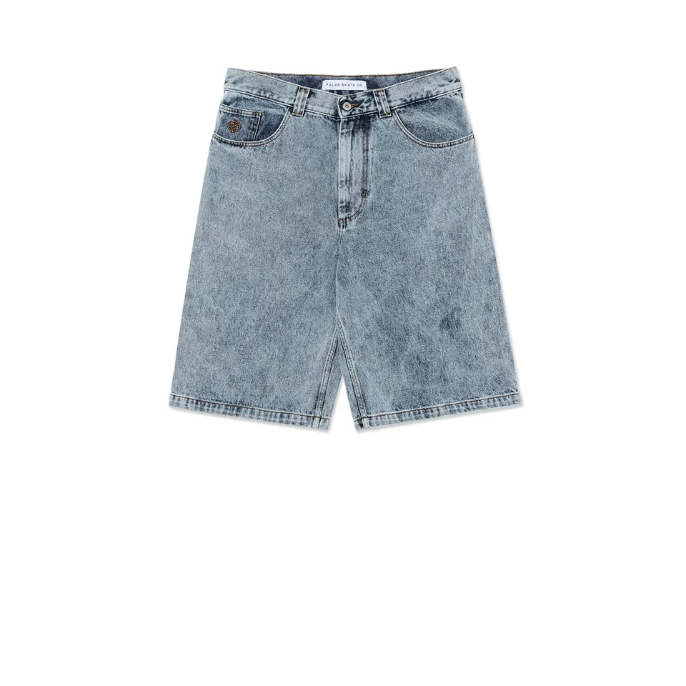 polar-skate-co-big-boy-shorts-heavy-washed-blue-denim-435-gsm-low-waisted-oversi image 1