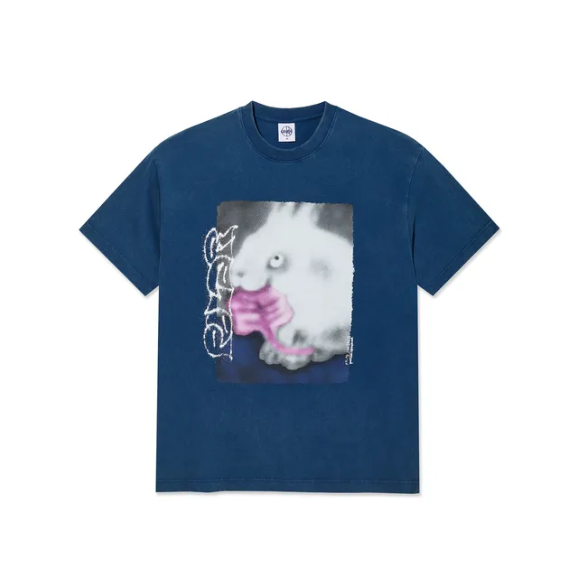 polar-skate-co-tee-rabbit-washed-blue image 1