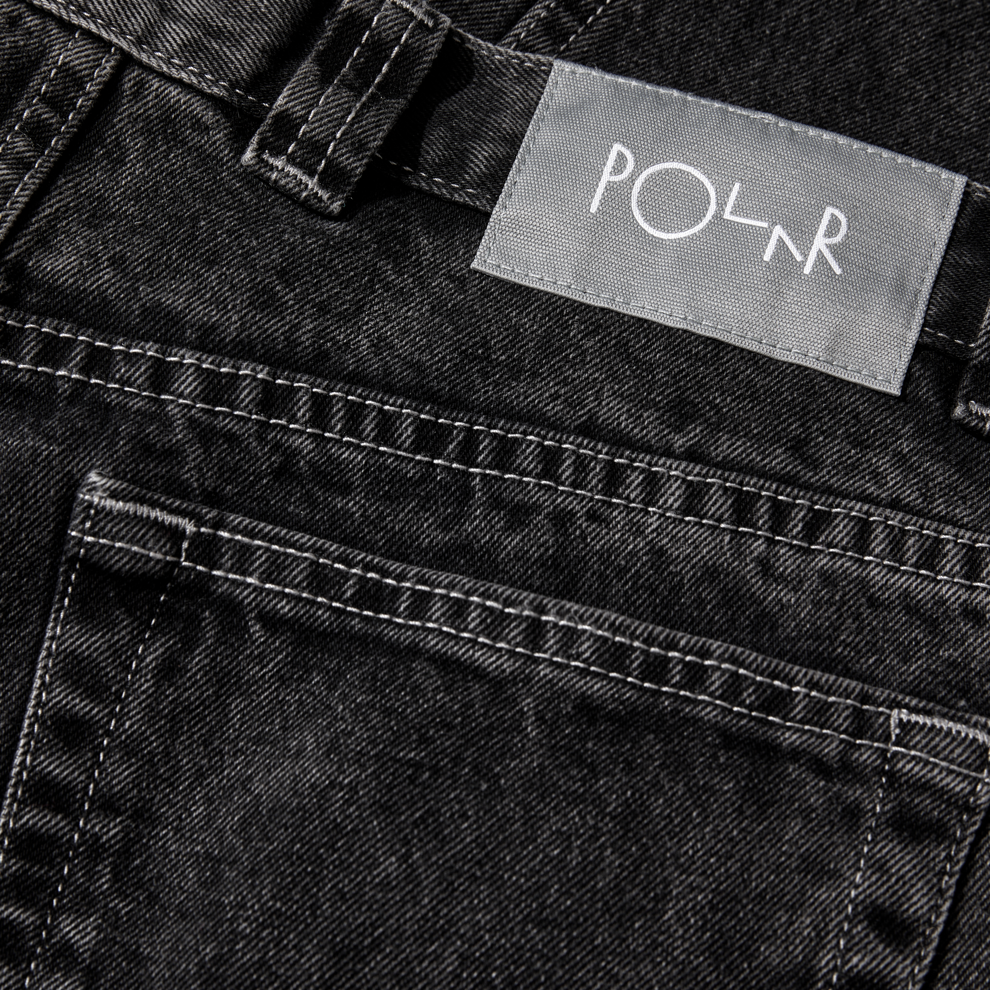 polar-skate-co-92-pants-silver-black-denim image 5