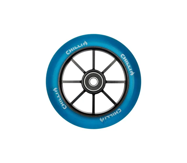 chilli-pro-scooter-wheel-blue-110mm-base-s-stunt-rolle image 1