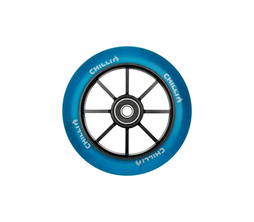 chilli-pro-scooter-wheel-blue-110mm-base-s-stunt-rolle image 1