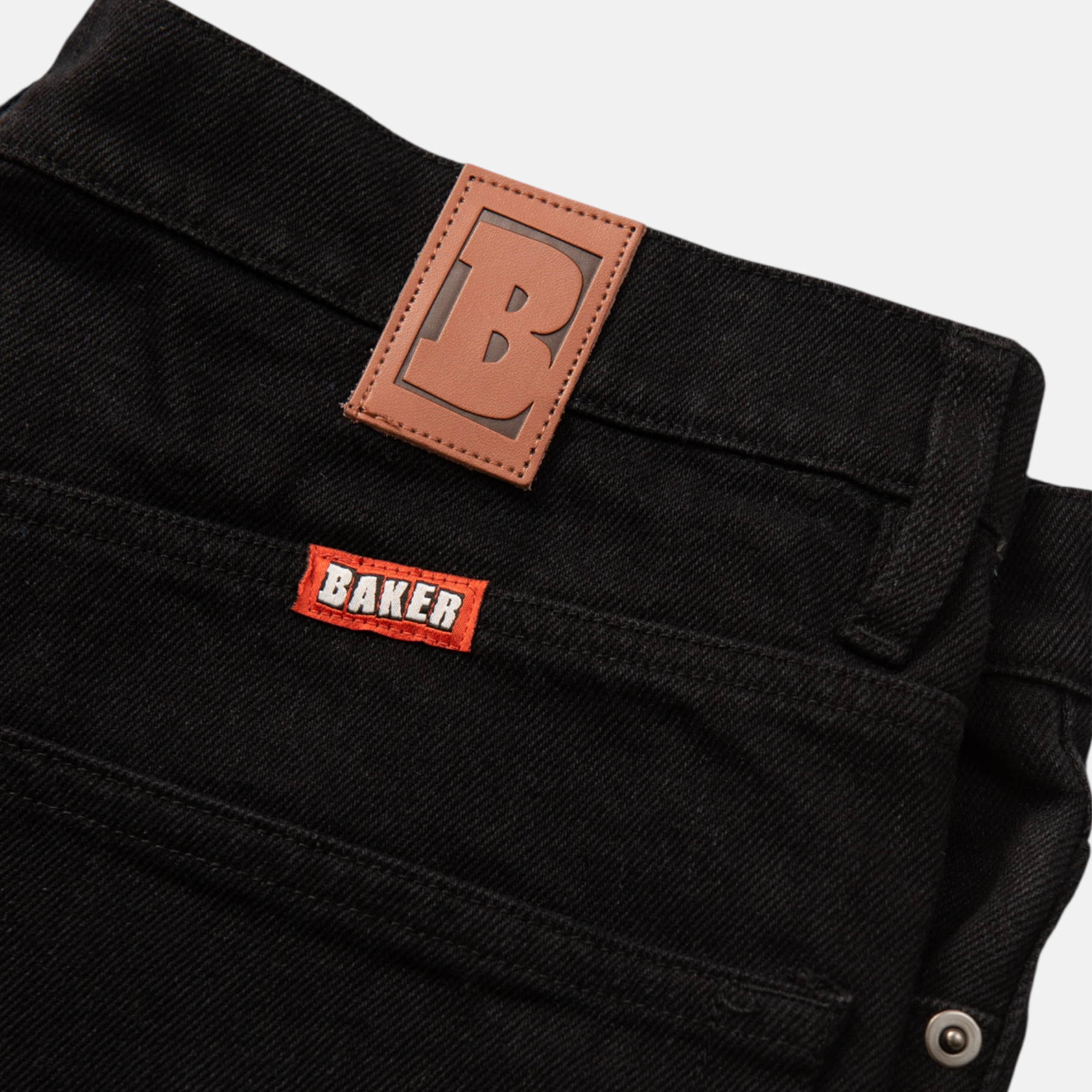 baker-skateboards-warner-jean-shorts-black image 5