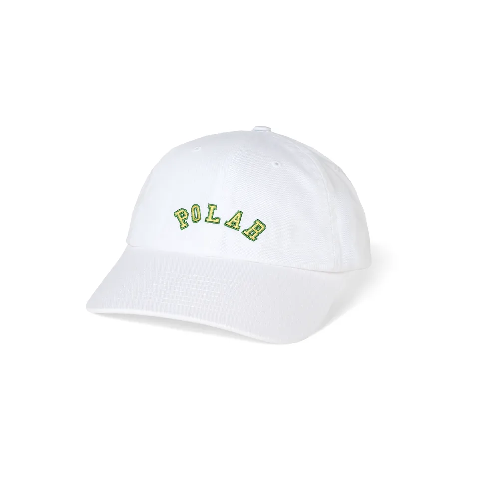 polar-skate-co-sai-cap-college-white-baumwoll-twill-6-panel-dad-cap image 1
