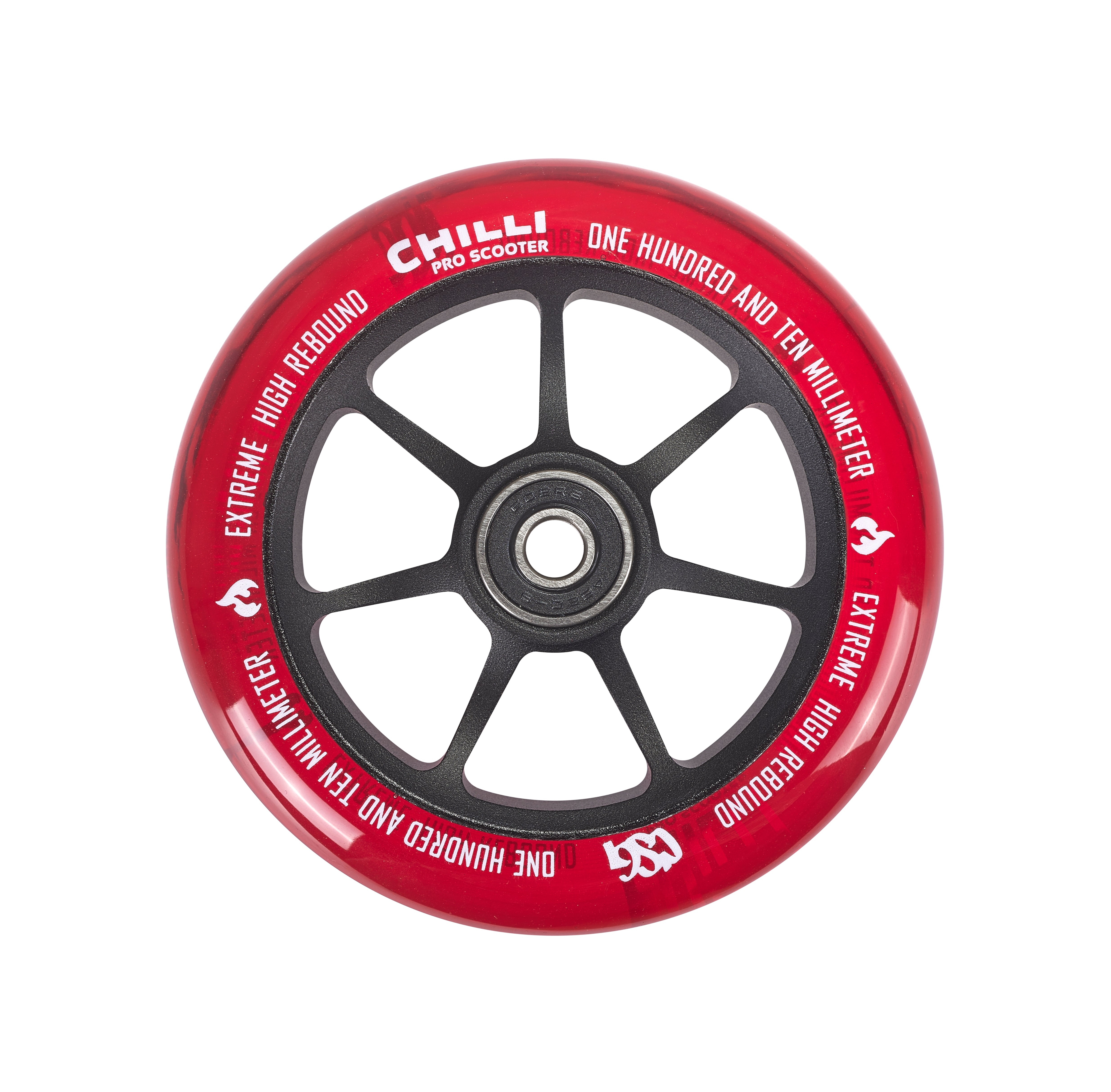 chilli-pro-scooter-csg-hannya-wheel-110mm-red image 1
