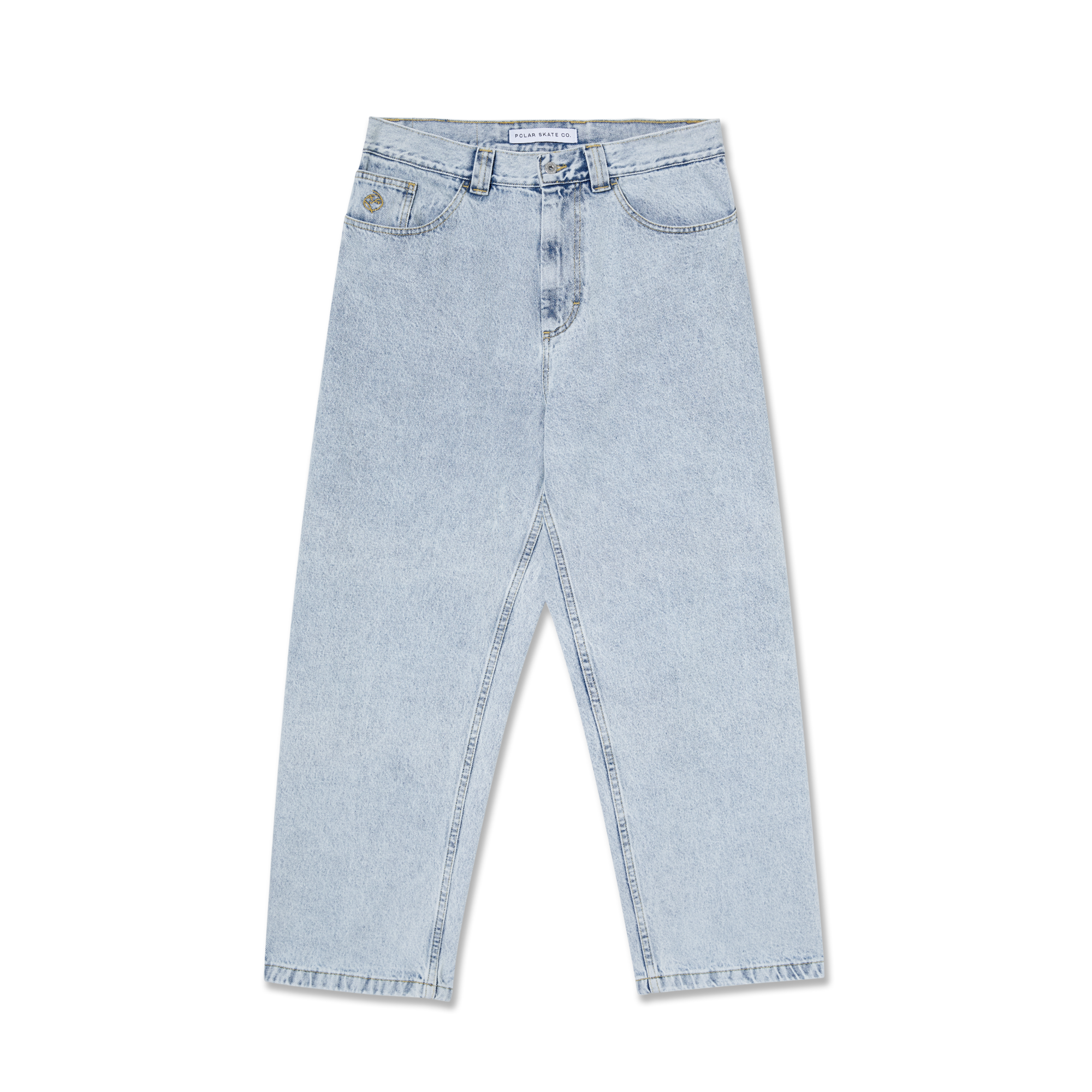 polar-skate-co-big-boy-pants-light-blue-baggy-skate-hose-mit-low-waist image 1