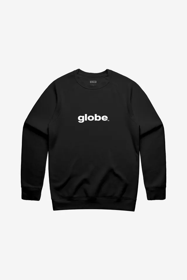 globe-o-g-crew-black-sweatshirt image 1