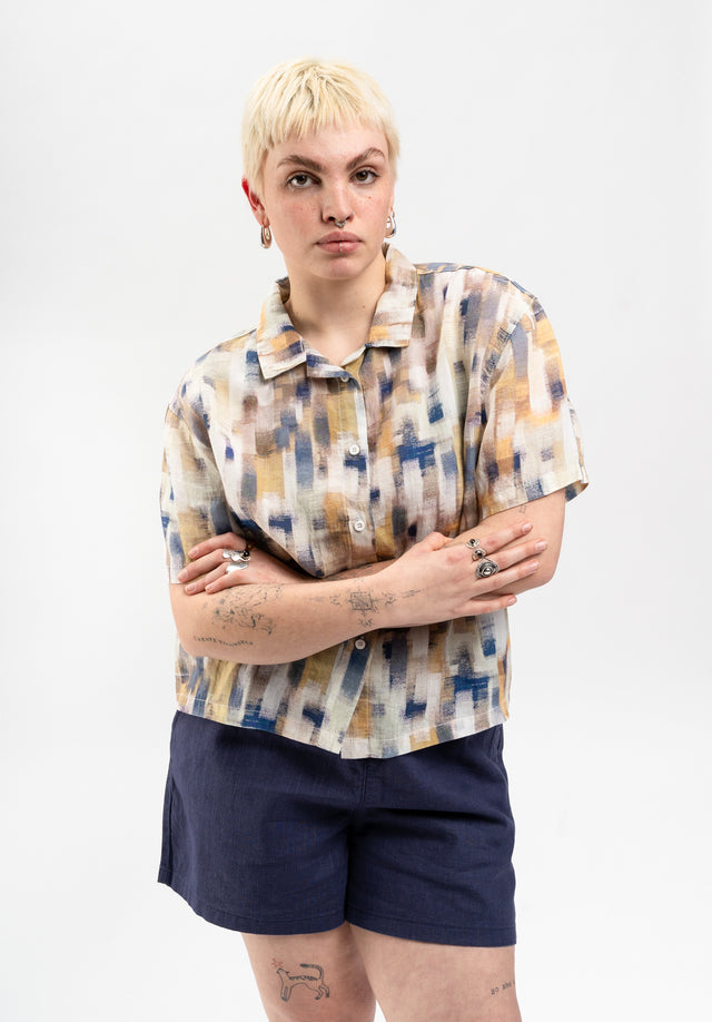titus-vada-kurzarmhemd-mit-camp-kragen-und-retro-muster image 4