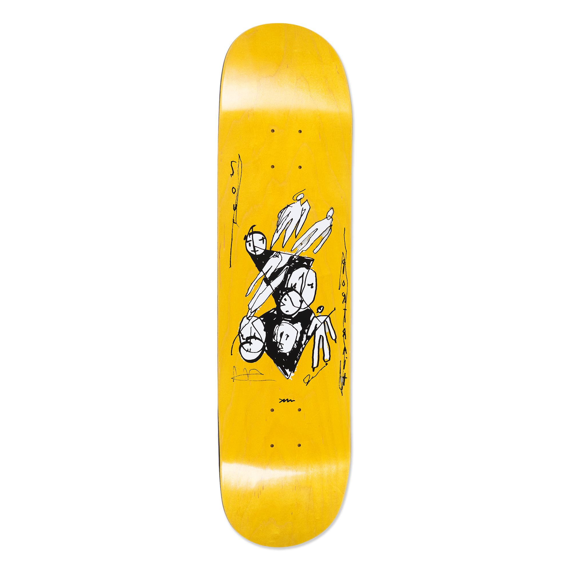 polar-skate-co-deck-team-alv-soul-portrait-yellow-8-0-x-31-85 image 2