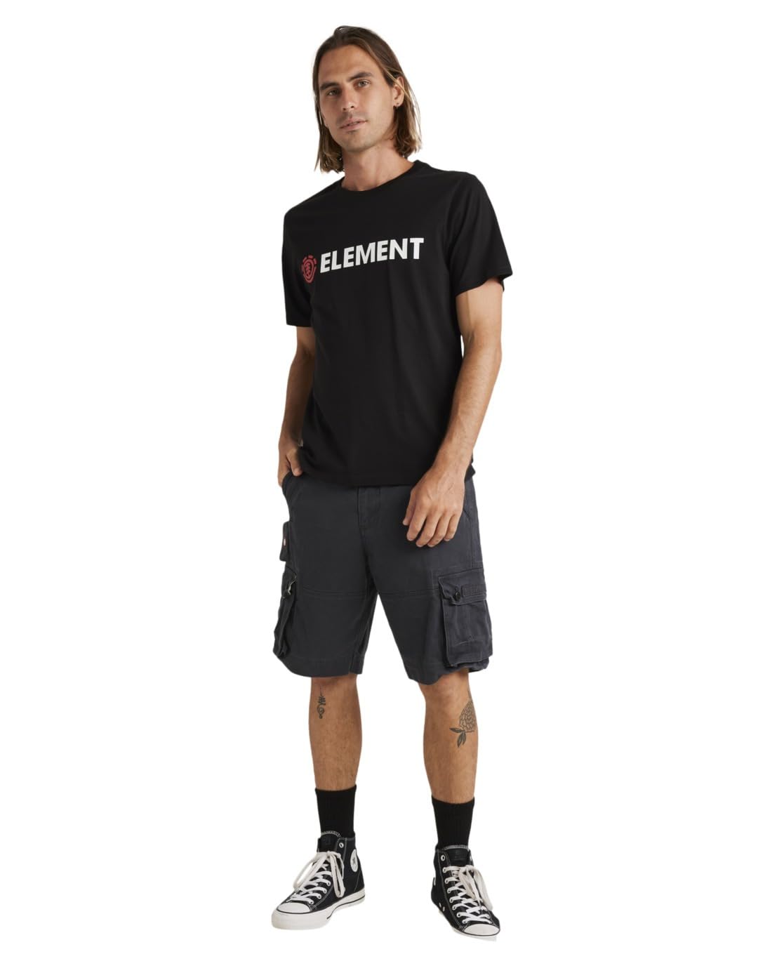 element-blazin-t-shirt-herren-kurzarm-shirt image 5