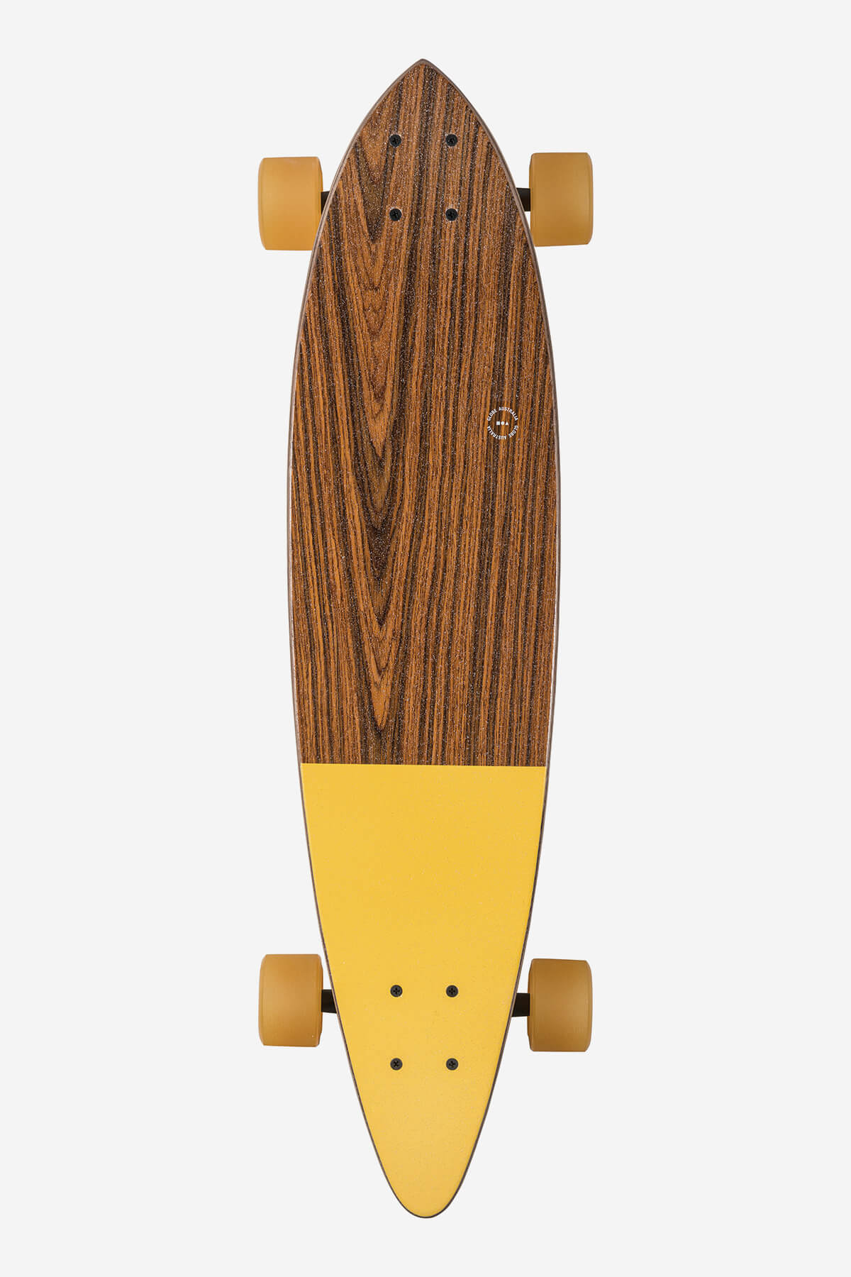 globe-pintail-34-longboard-falcon-resin-7-hard-rock-maple-180mm-slant-trucks-70m image 4