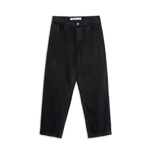 polar-skate-co-93-pants-pitch-black-straight-leg-denim image 1