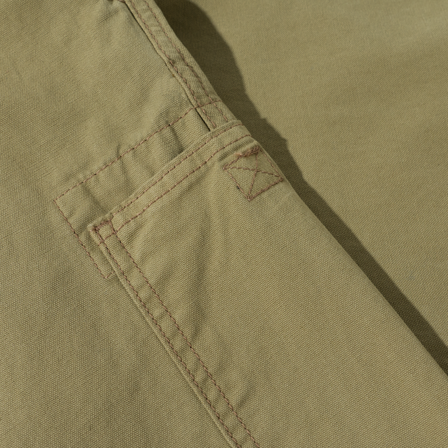 polar-skate-co-kata-pants-khaki-green-240-gsm-canvas-freedom-fit image 5
