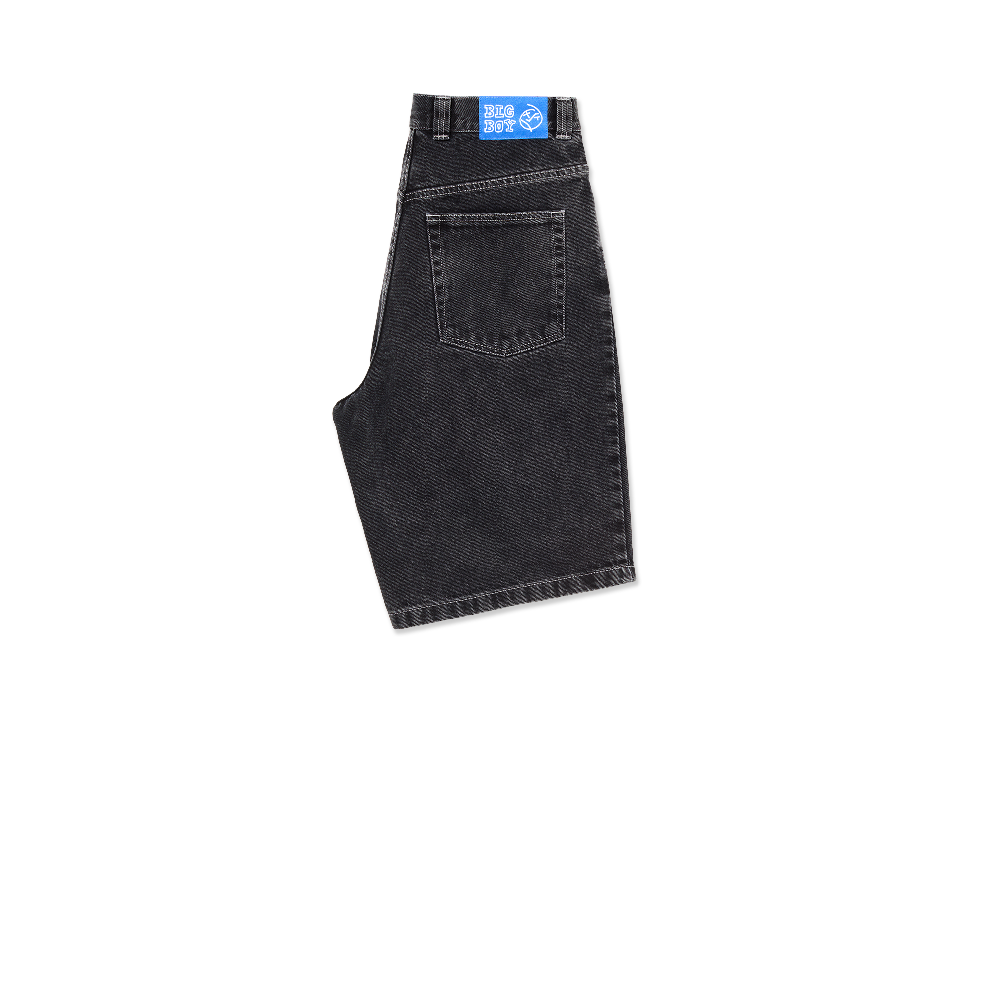 polar-skate-co-big-boy-shorts-silver-black-100-baumwoll-denim-high-waist-baggy-f image 3