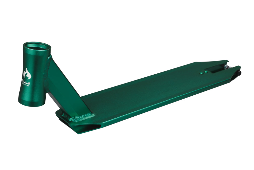 chilli-pro-scooter-deck-green-5000-inkl-radachse-spacer image 1