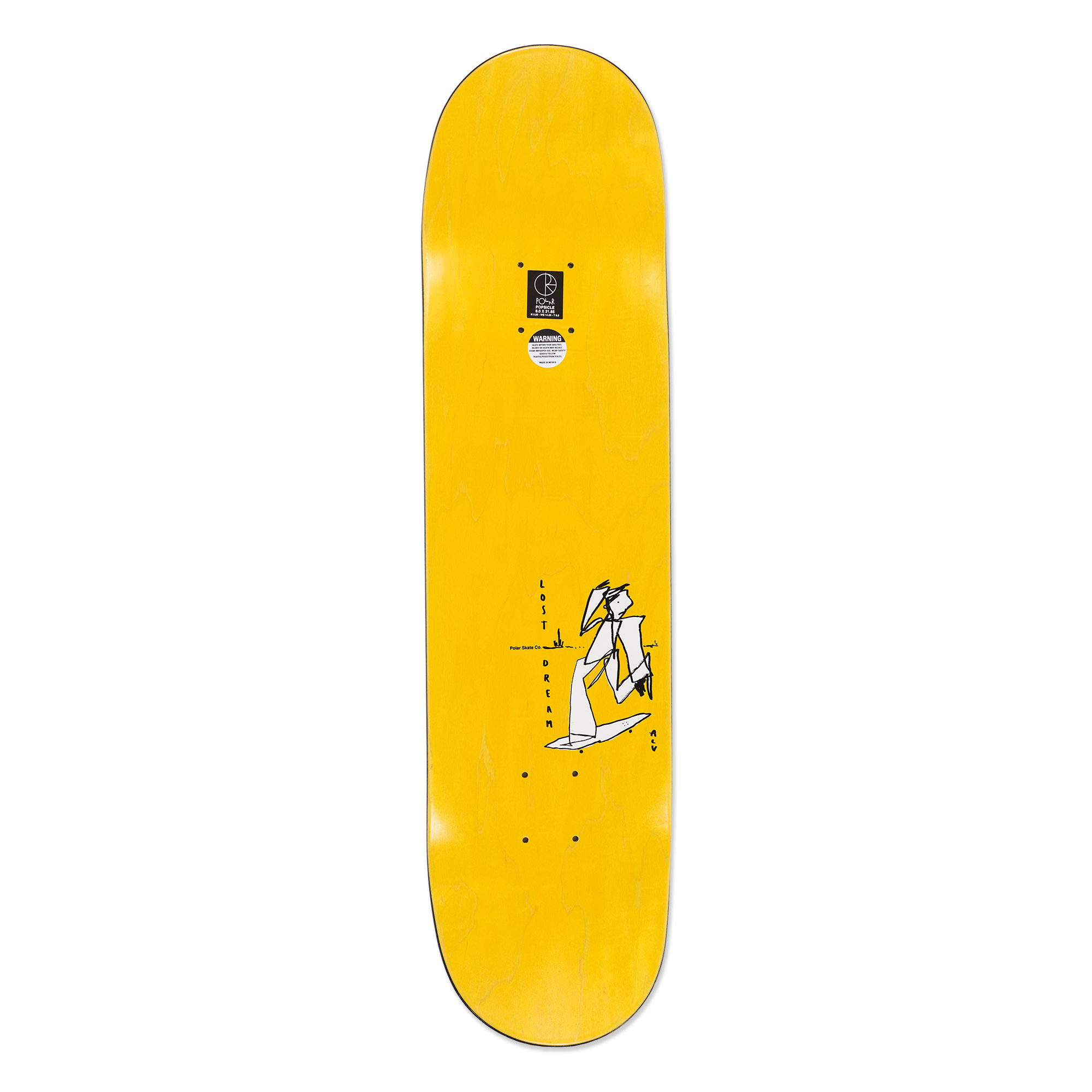 polar-skate-co-deck-team-alv-soul-portrait-yellow-8-0-x-31-85 image 3