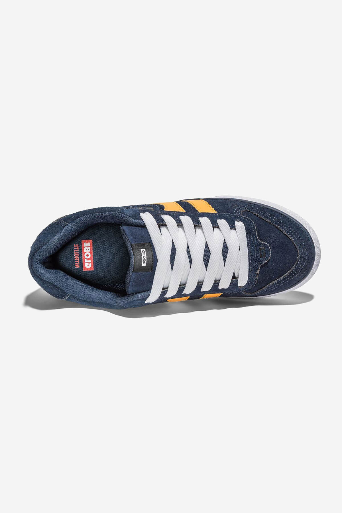 globe-encore-2-skateboard-schuhe-navy-yellow-s-trac-sohle image 2
