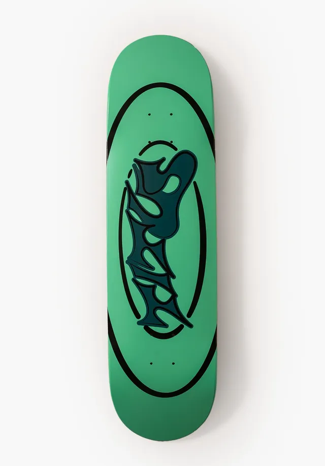 titus-night-logo-skateboard-deck-7-ply-us-hard-rock-maple-popsicle-shape-high-co image 1