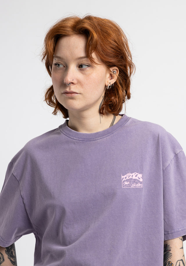 titus-heritage-clean-wmn-t-shirt-damen-shirt-in-dark-lilac-faded image 4