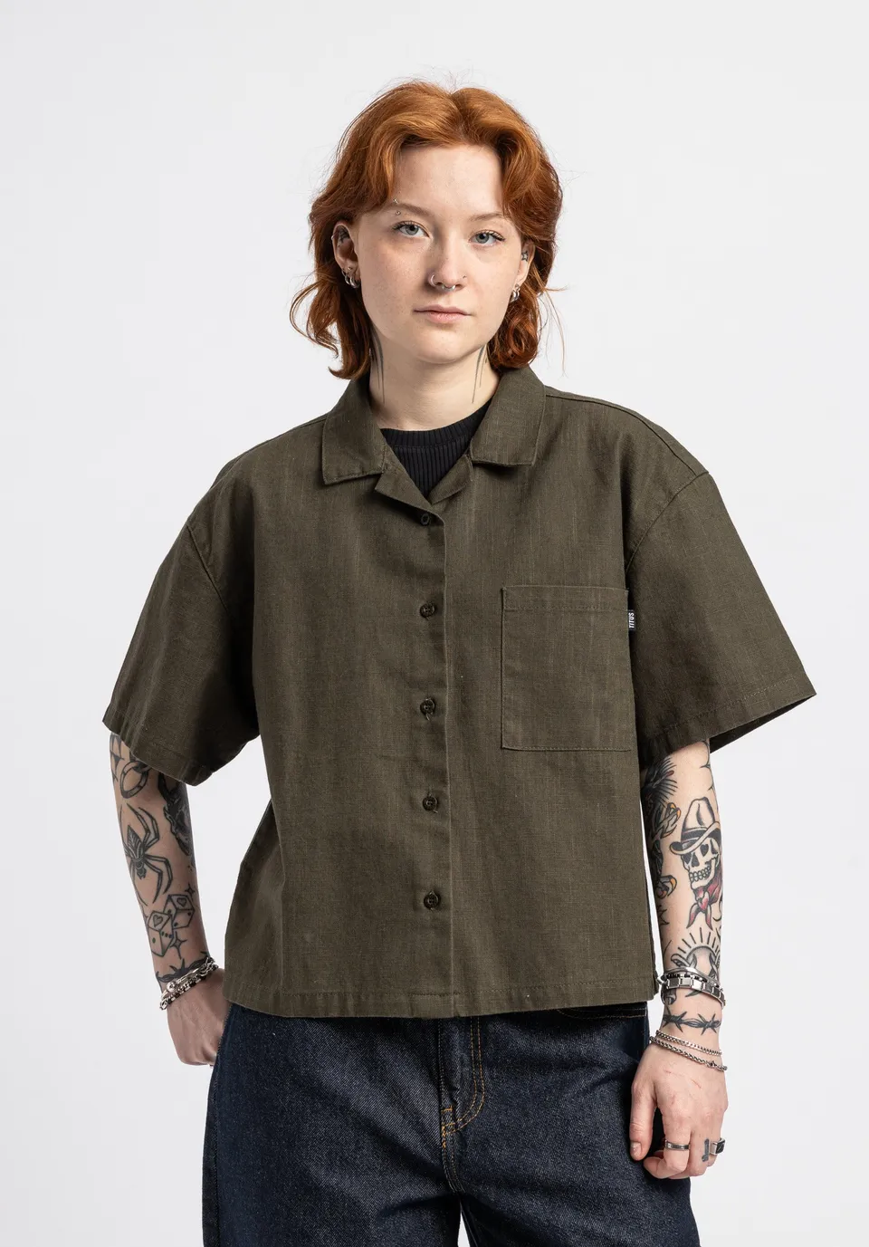 titus-elsaia-shirt-kurz-rmeliges-hemd-mit-ramie-fabric-boxy-cut-und-brusttasche image 1