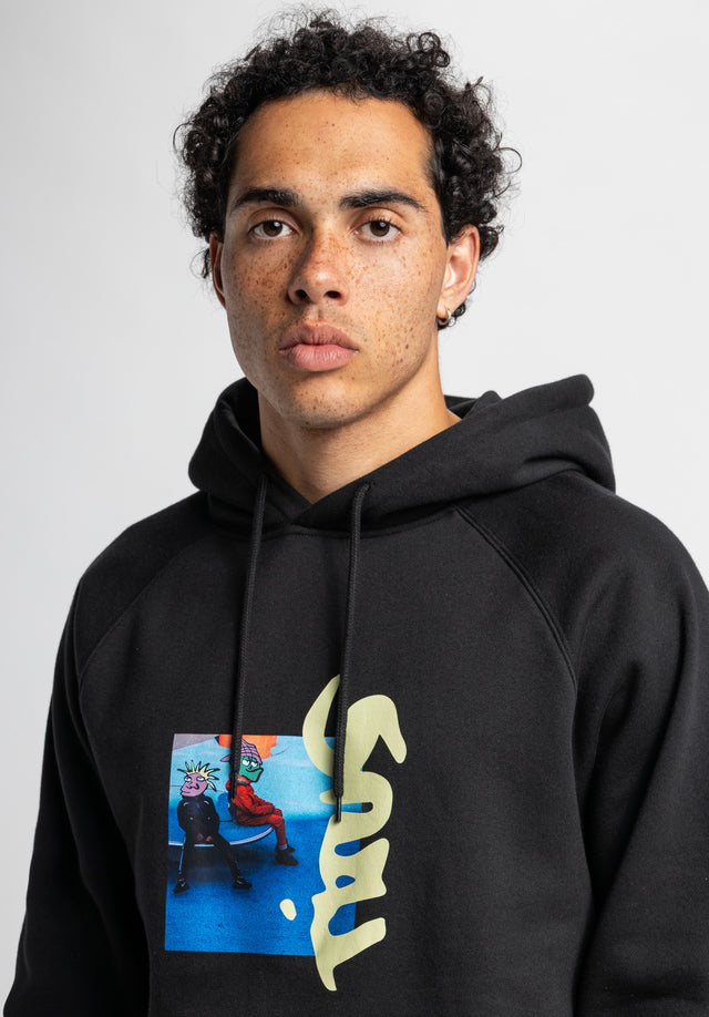 titus-chill-hoodie-schwarz-kapuzenpullover-baumwolle image 3