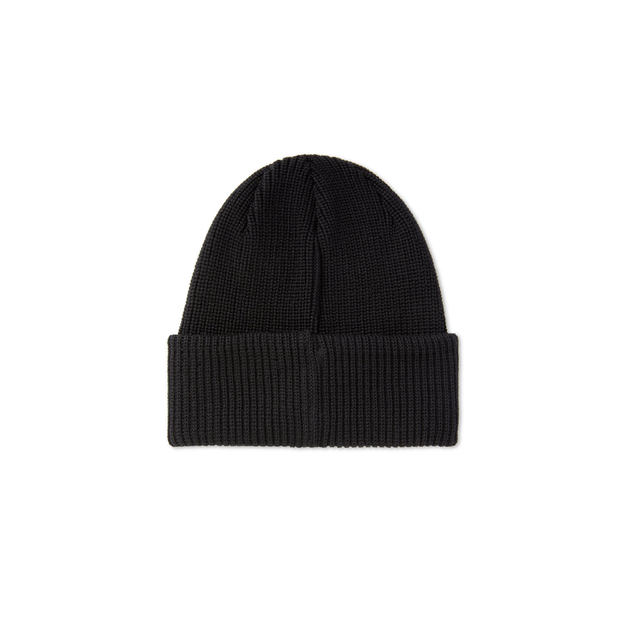 polar-skate-co-double-fold-merino-beanie-schwarz image 2