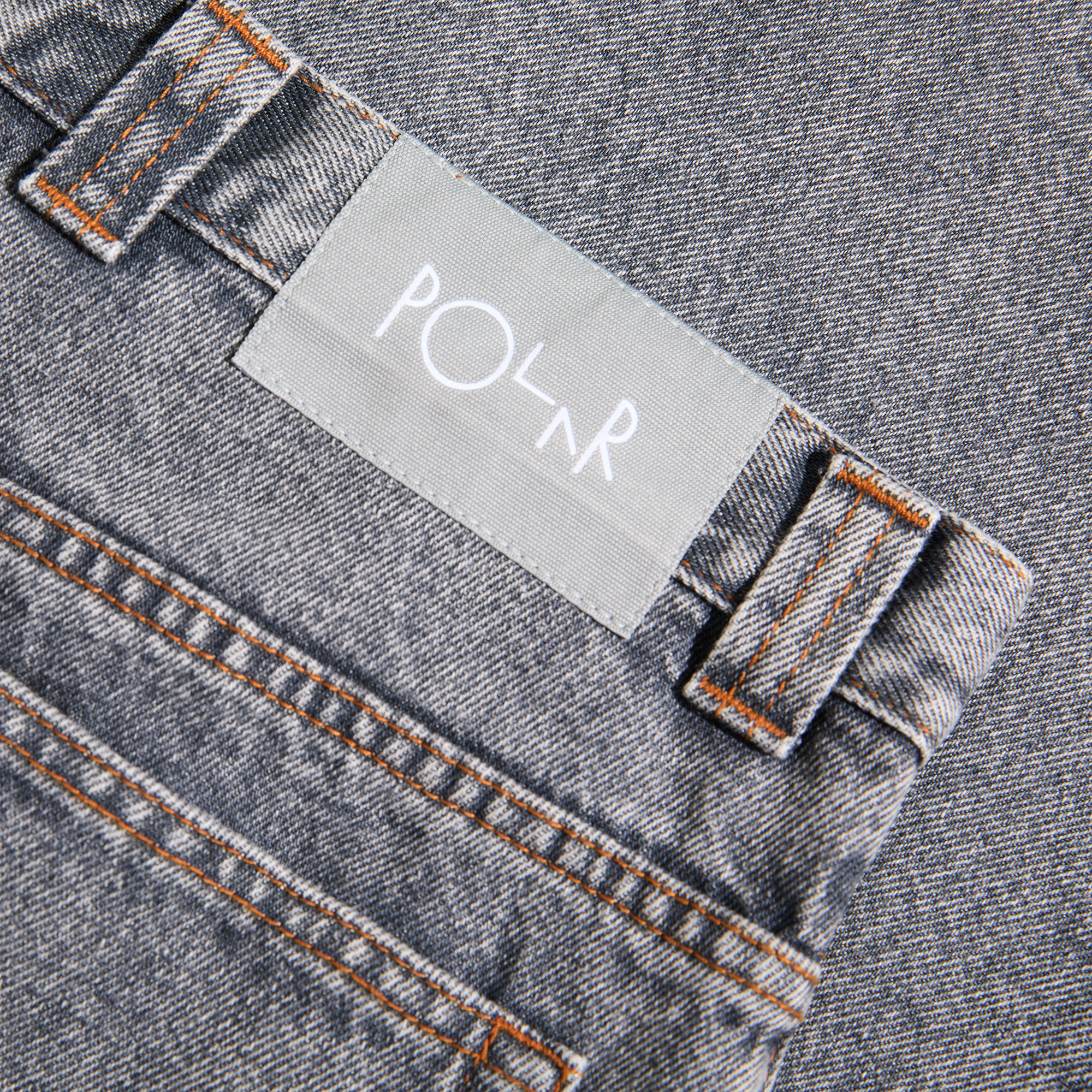 polar-skate-co-93-pants-washed-graphite-435-gsm-denim-oversized-fit image 4