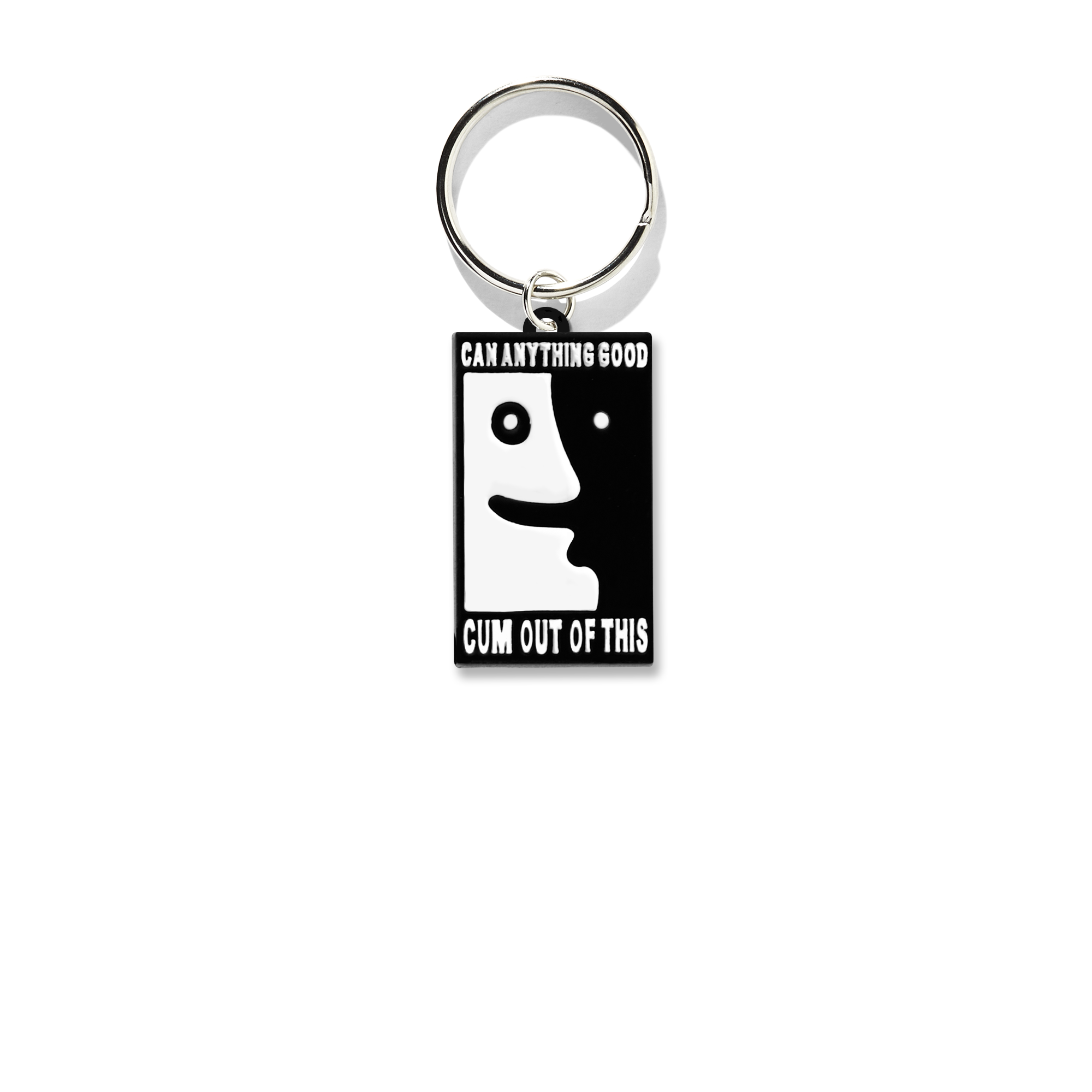 polar-skate-co-keychain-anything-good-wei-schwarz-zinklegierung-10-x-3-cm image 1