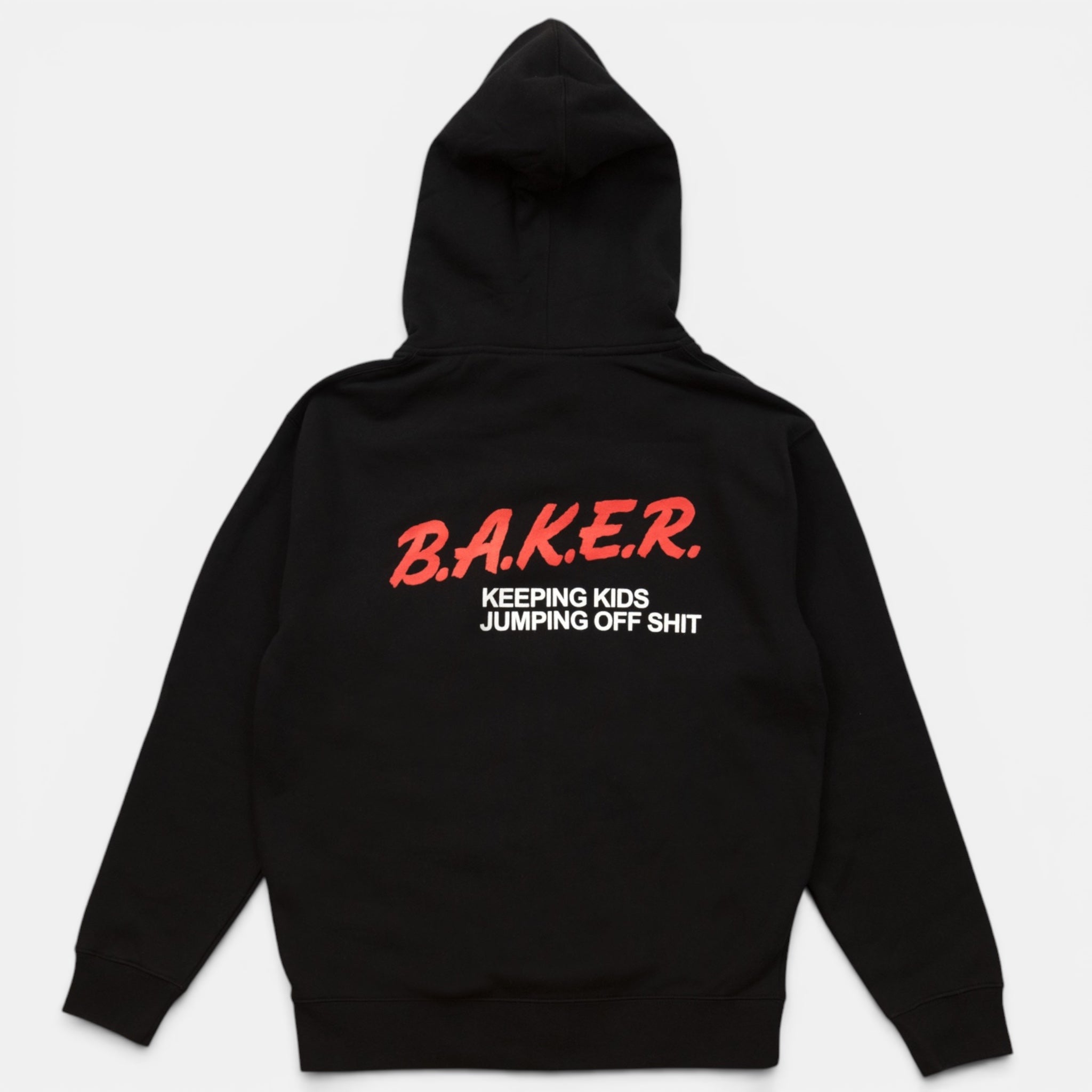 baker-skateboards-narc-zip-up-hoodie-10oz-kapuzenjacke-aus-70-baumwolle-30-polye image 2