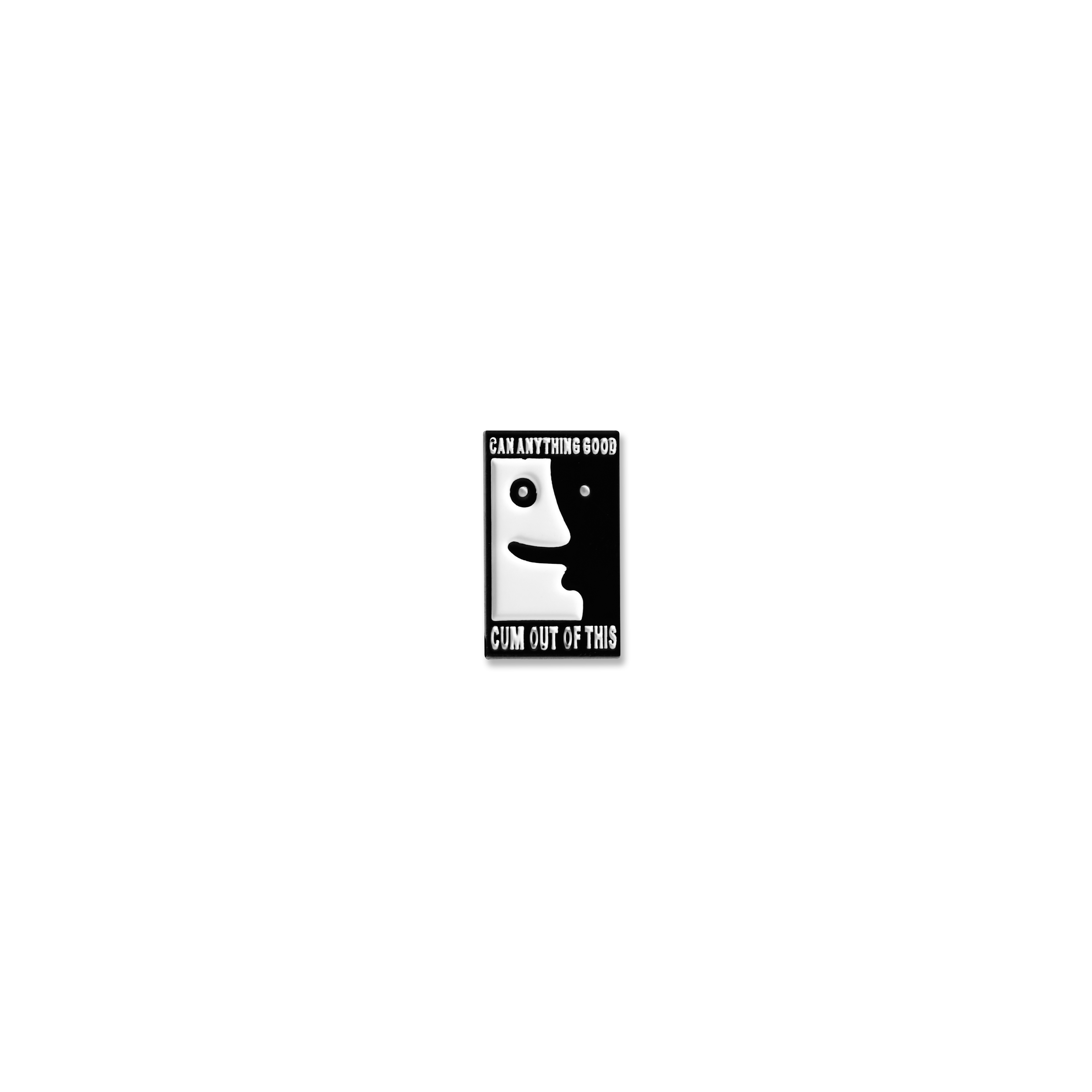 polar-skate-co-anything-good-pin-silber-schwarz-rot-emaille-ca-3-cm image 1