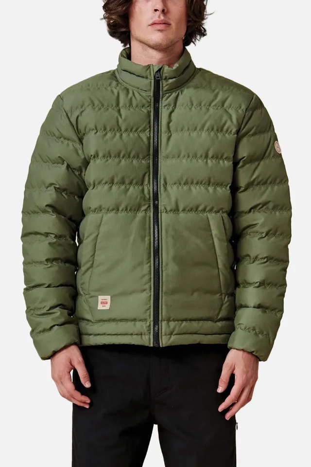 globe-prime-down-jacket-olive image 1