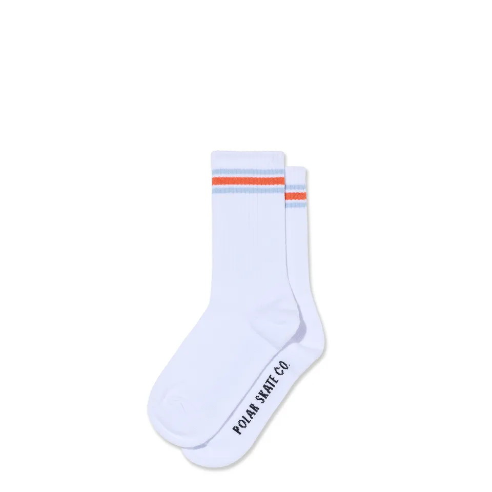 polar-skate-co-rib-socks-stripes-white-orange-blue image 1
