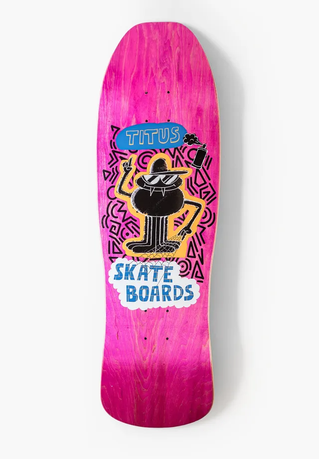 titus-oldschool-spider-skateboard-deck-7-ply-us-hard-rock-maple-medium-concave-o image 1