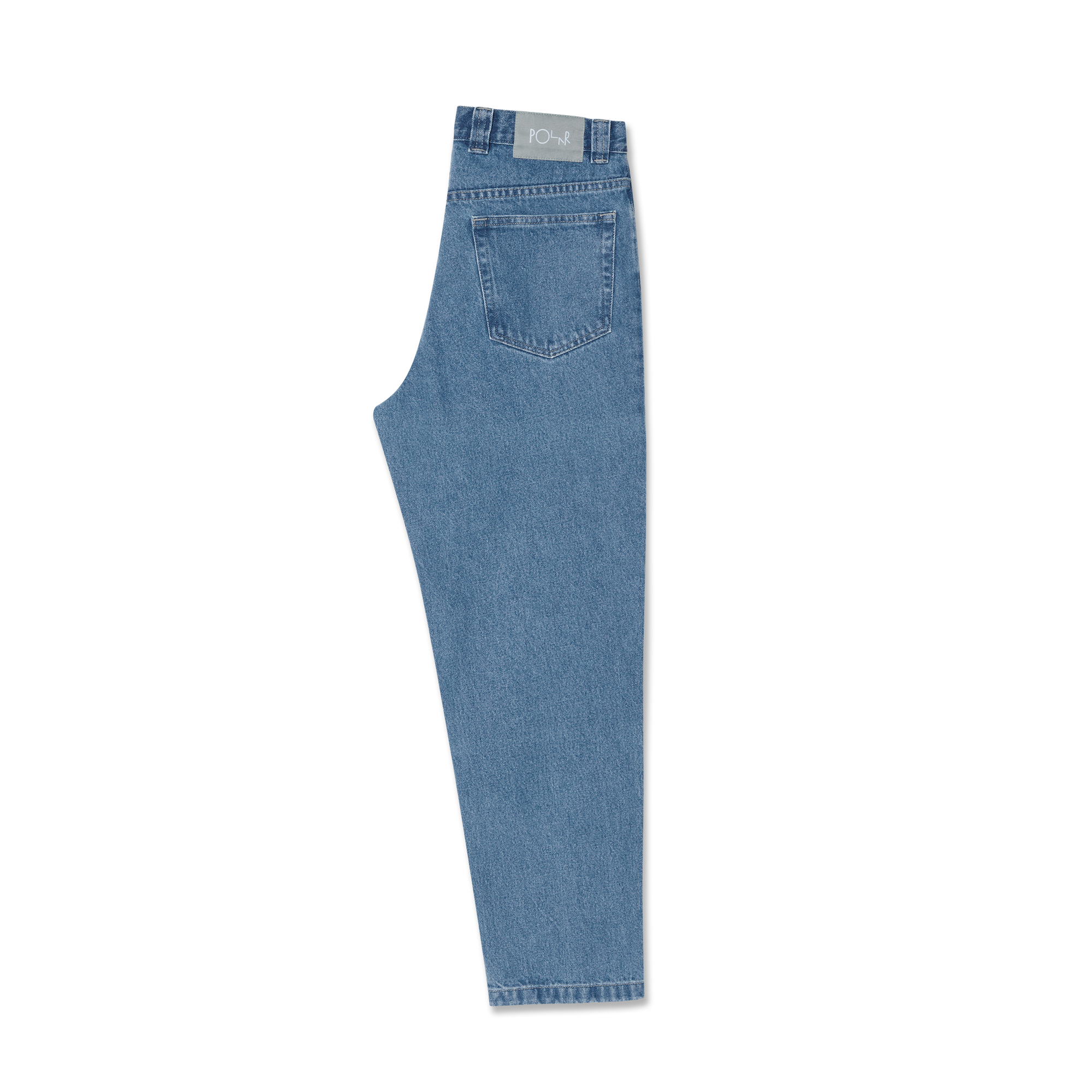 polar-skate-co-92-pants-mid-blue-herren-skate-hose-tapered-leg-semi-baggy-fit image 3