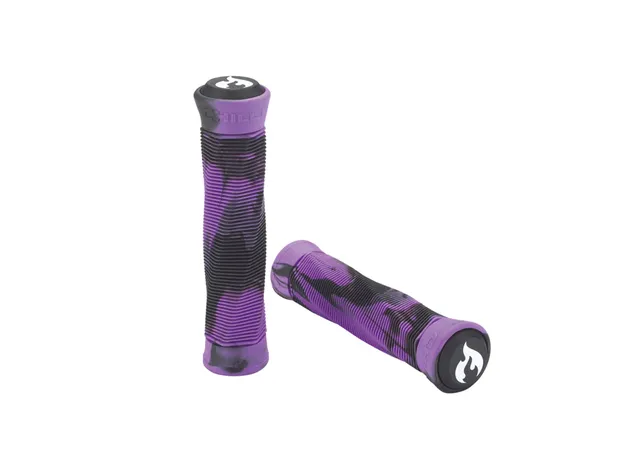 chilli-pro-scooter-handle-grips-purple-black-reaper-venom image 1