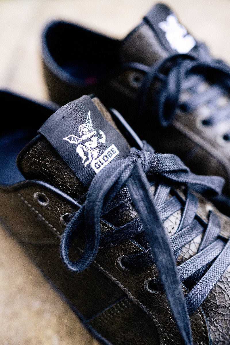 globe-surplus-bauer-skateschuh-black-distress-bauer-val-bauer-signaturmodell image 3