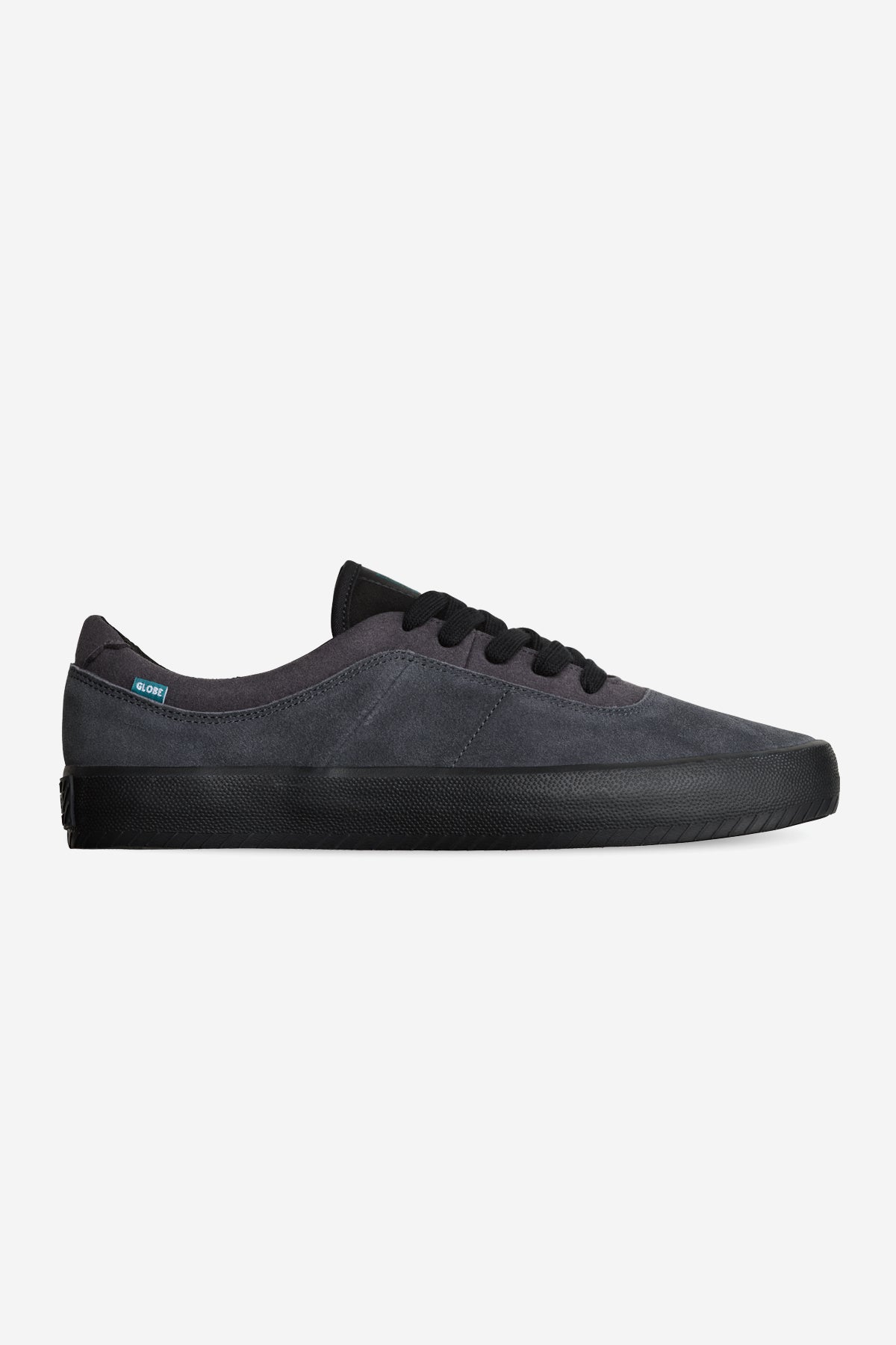 globe-melbek-grey-black-skate-schuh-mit-wildleder-und-abriebfester-sohle image 1