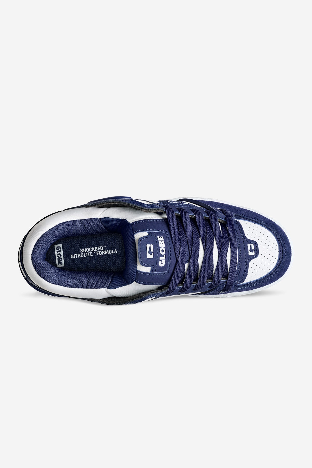 globe-fusion-skate-schuhe-midnight-white-heritage-sneaker image 2