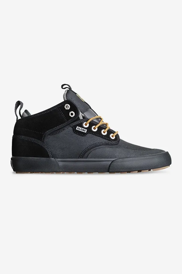 globe-motley-mid-black-gunmetal-trek-schuhe image 1