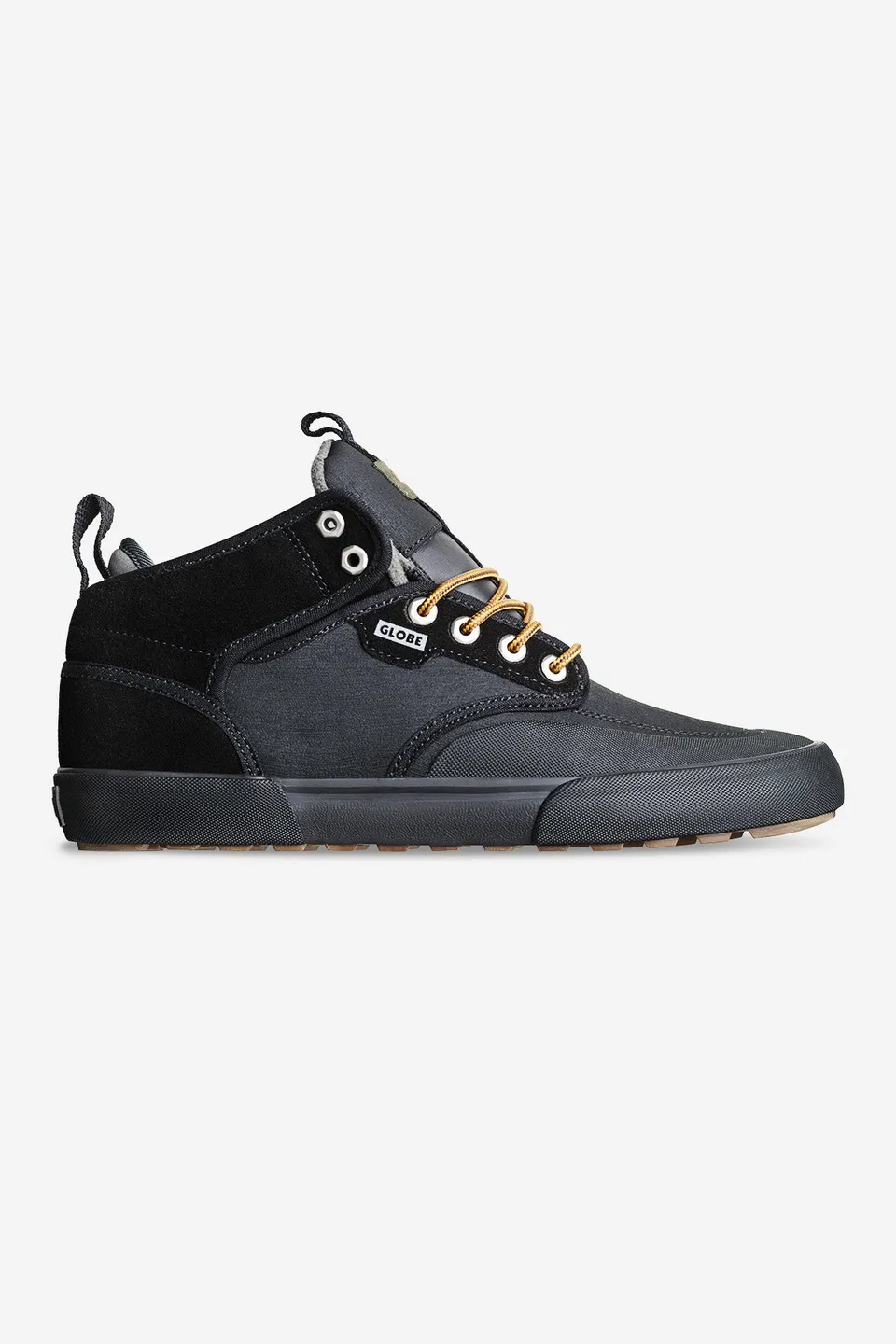 globe-motley-mid-black-gunmetal-trek-schuhe image 1
