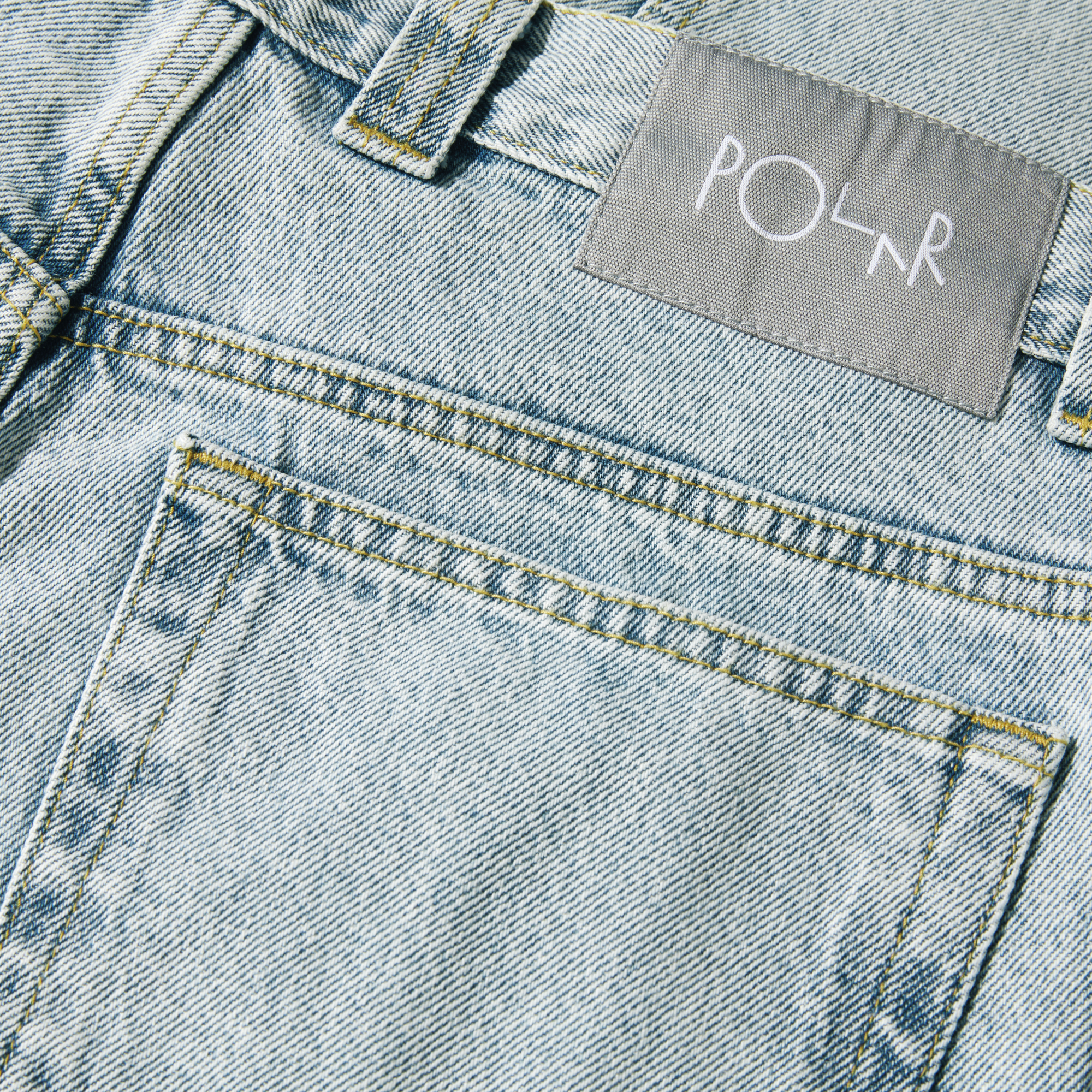 polar-skate-co-93-pants-light-blue-435-gsm-denim-semi-baggy image 5