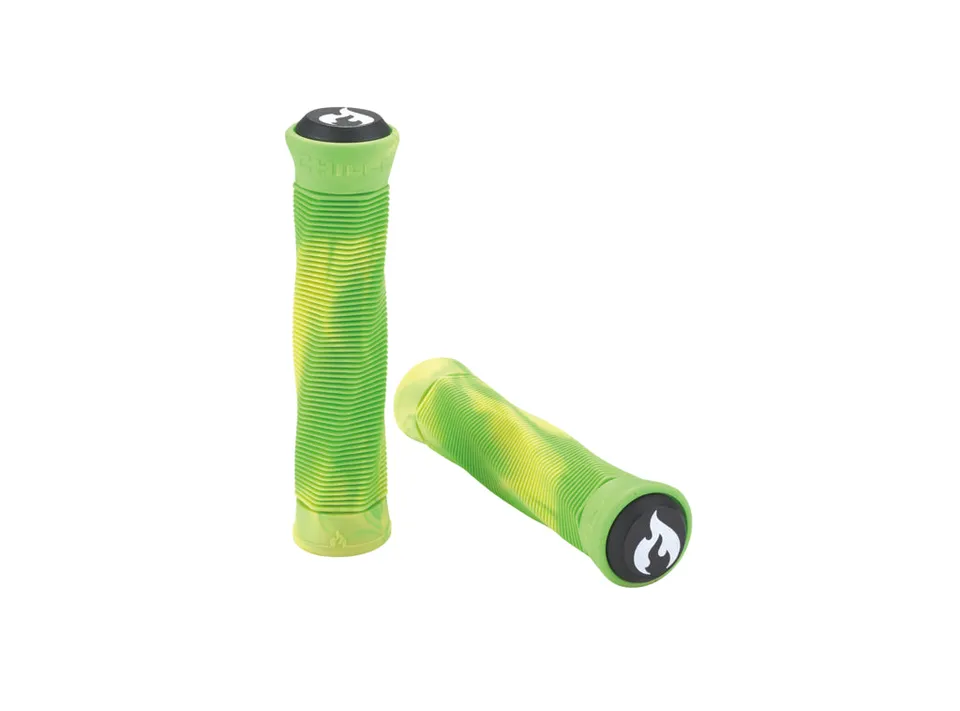 chilli-pro-scooter-reaper-venom-handle-grips-green-yellow-lenkergriffe image 1