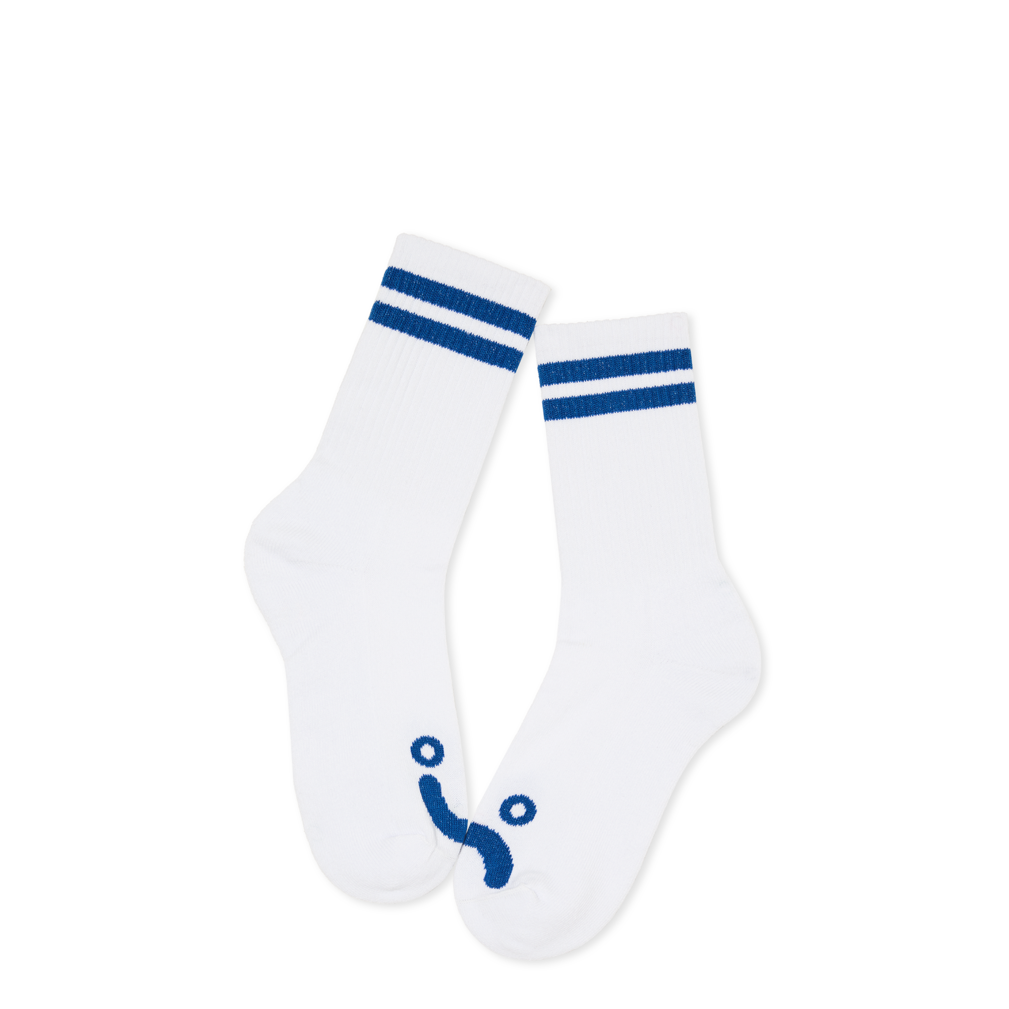 polar-skate-co-rib-socks-long-happy-sad-wei-blau image 2