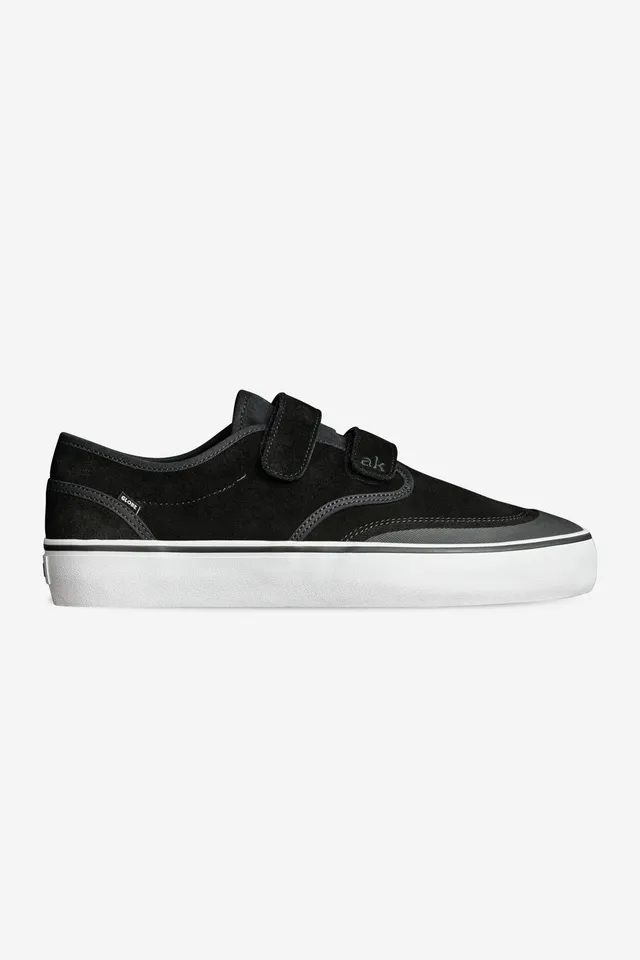 globe-motley-ii-strap-black-white-skateschuhe-mit-klettverschluss image 1